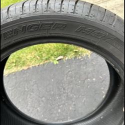 New Tire  With One Road Trip