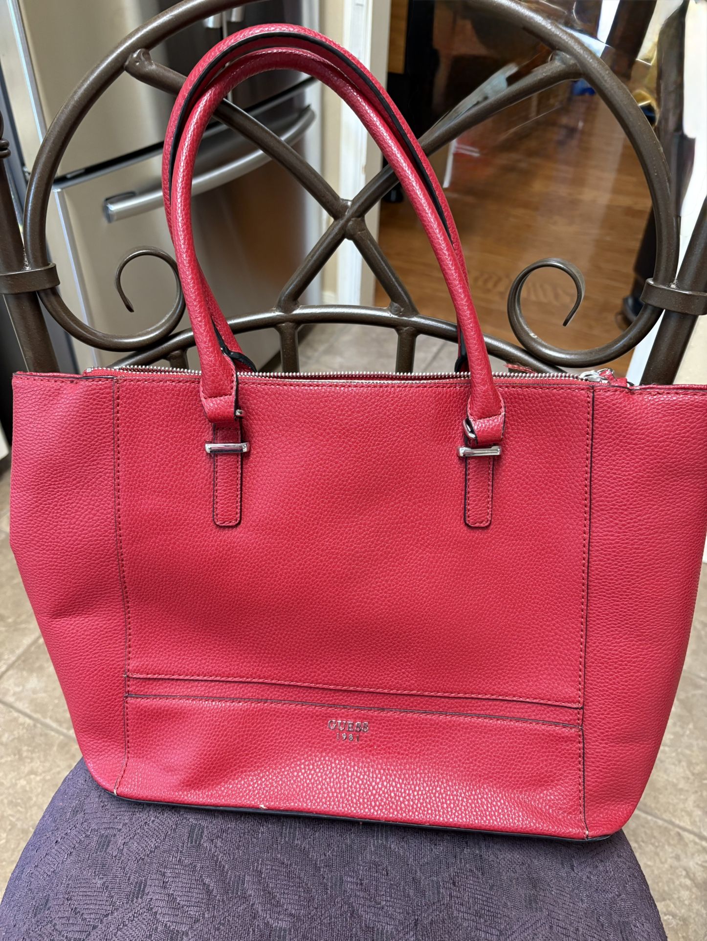 Guess Red Handbag 