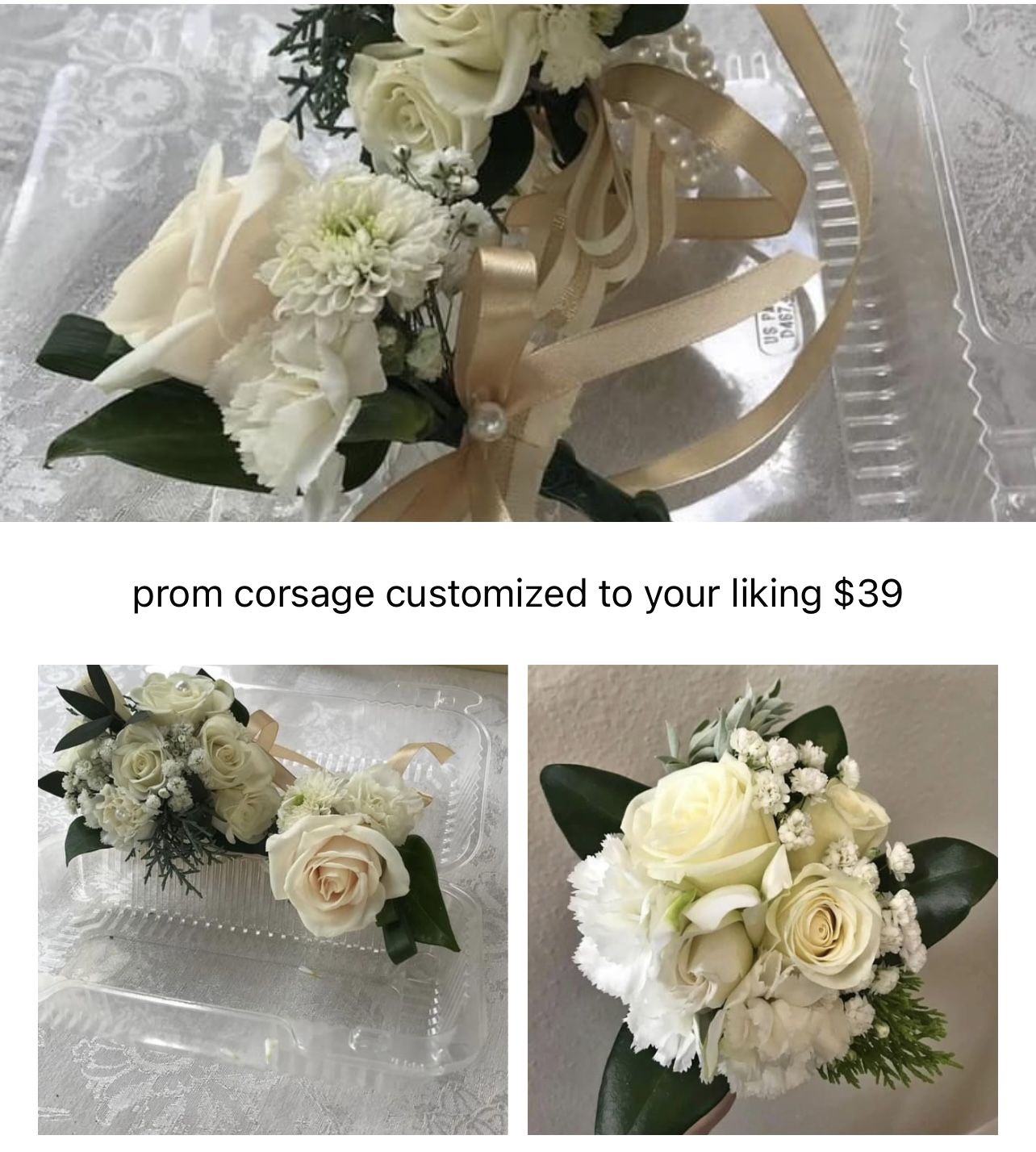 prom corsage