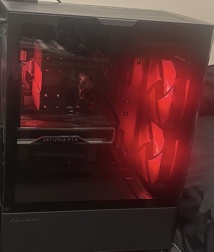 Gaming Pc Computer Tower For Work And Games