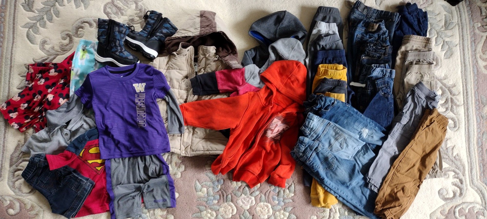 *LOT OF BOYS 3T CLOTHING/CLOTHES & SHOES ALL SEASONS