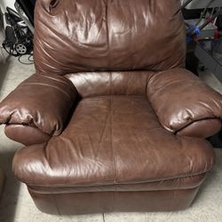 Free Leather Recliner 