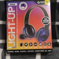 RGB Light Up Headphones (See Description) 