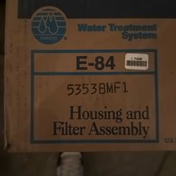 amway water treatment system e 84