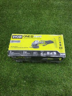 Ryobi 18v One+HP Brushless Angle Grinder 4-1/2in
