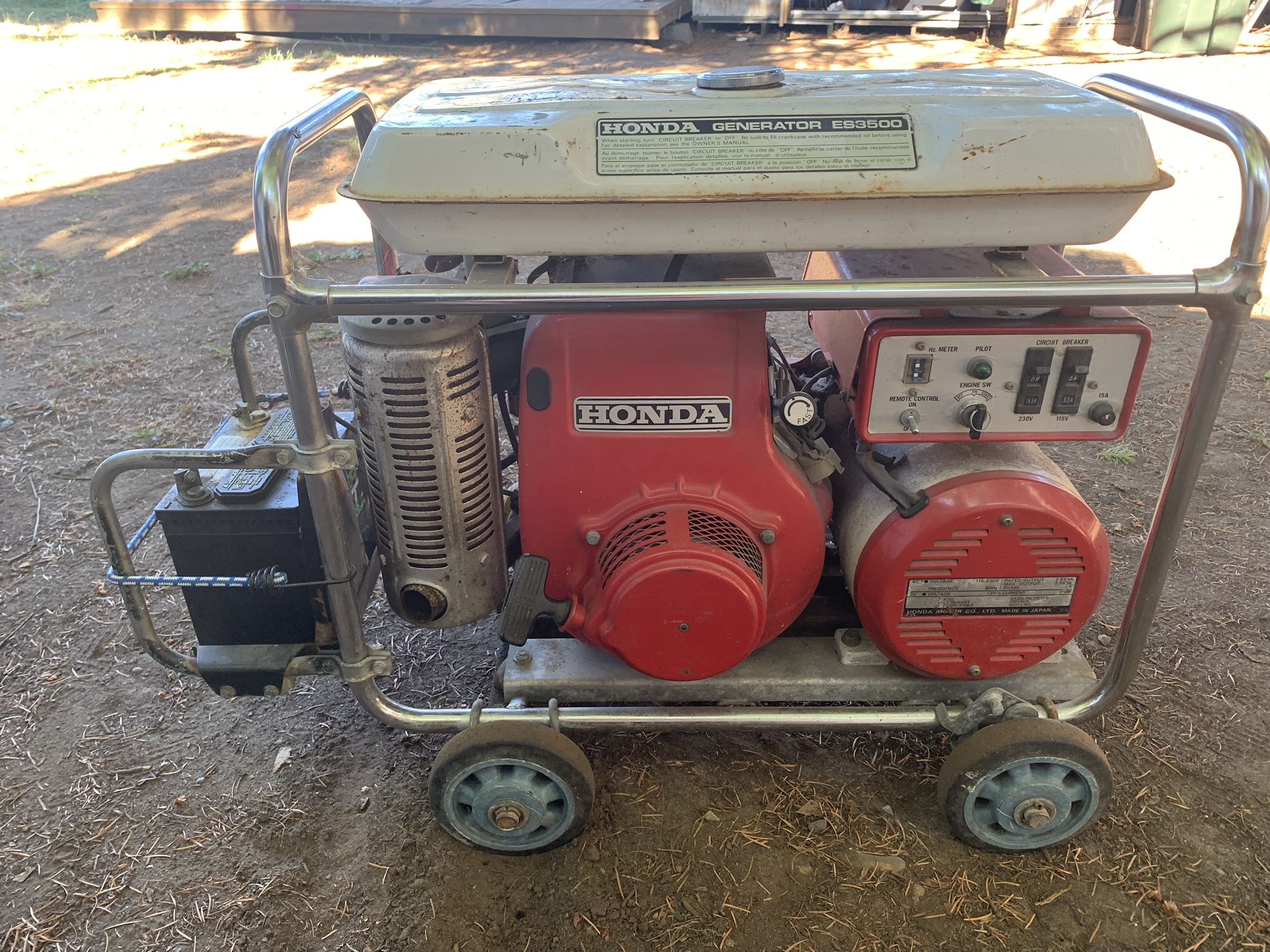 Honda ES3500 Generator for Sale in WA OfferUp