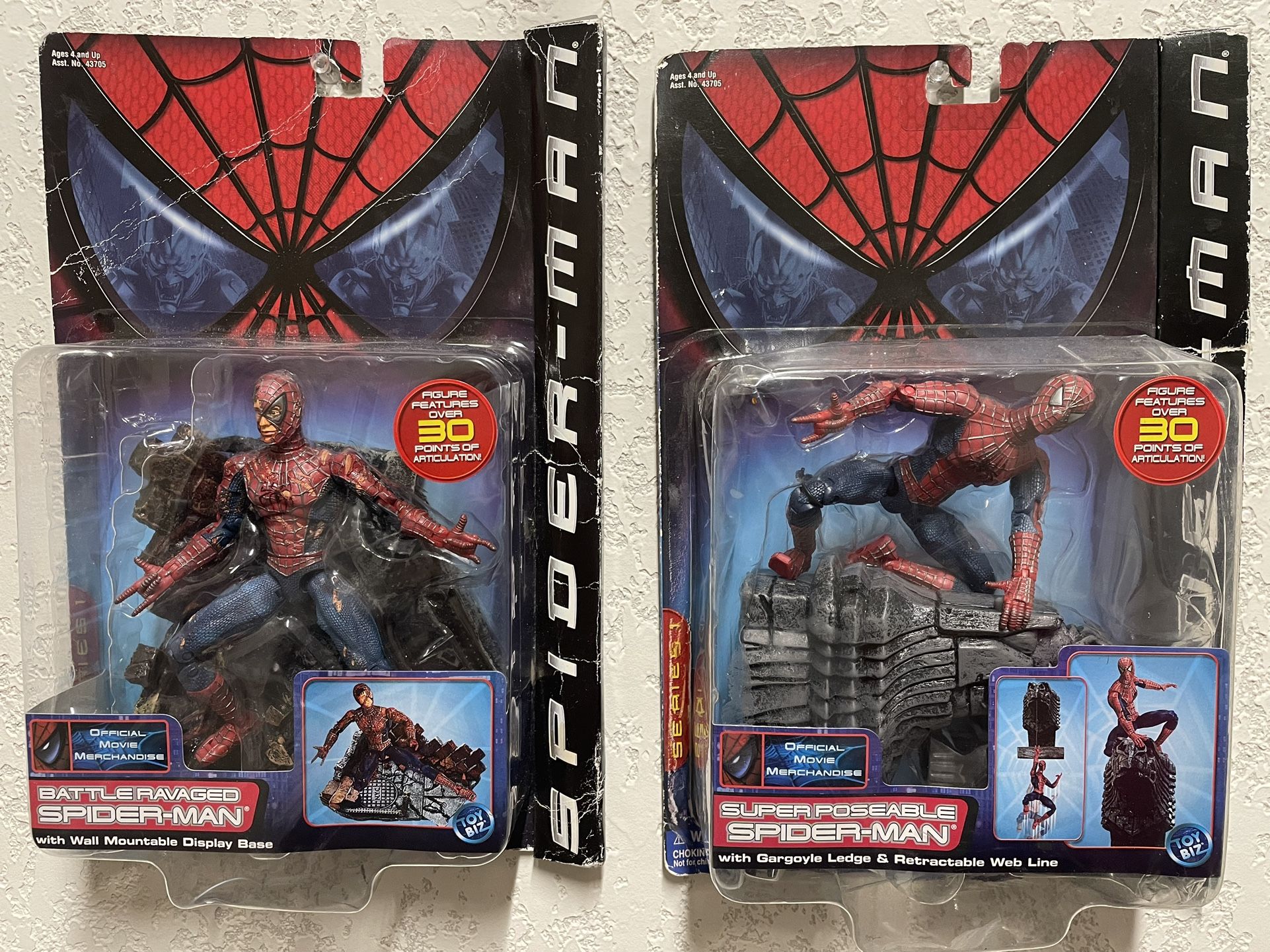 Spiderman Collected Action Figures 2001 Series 1