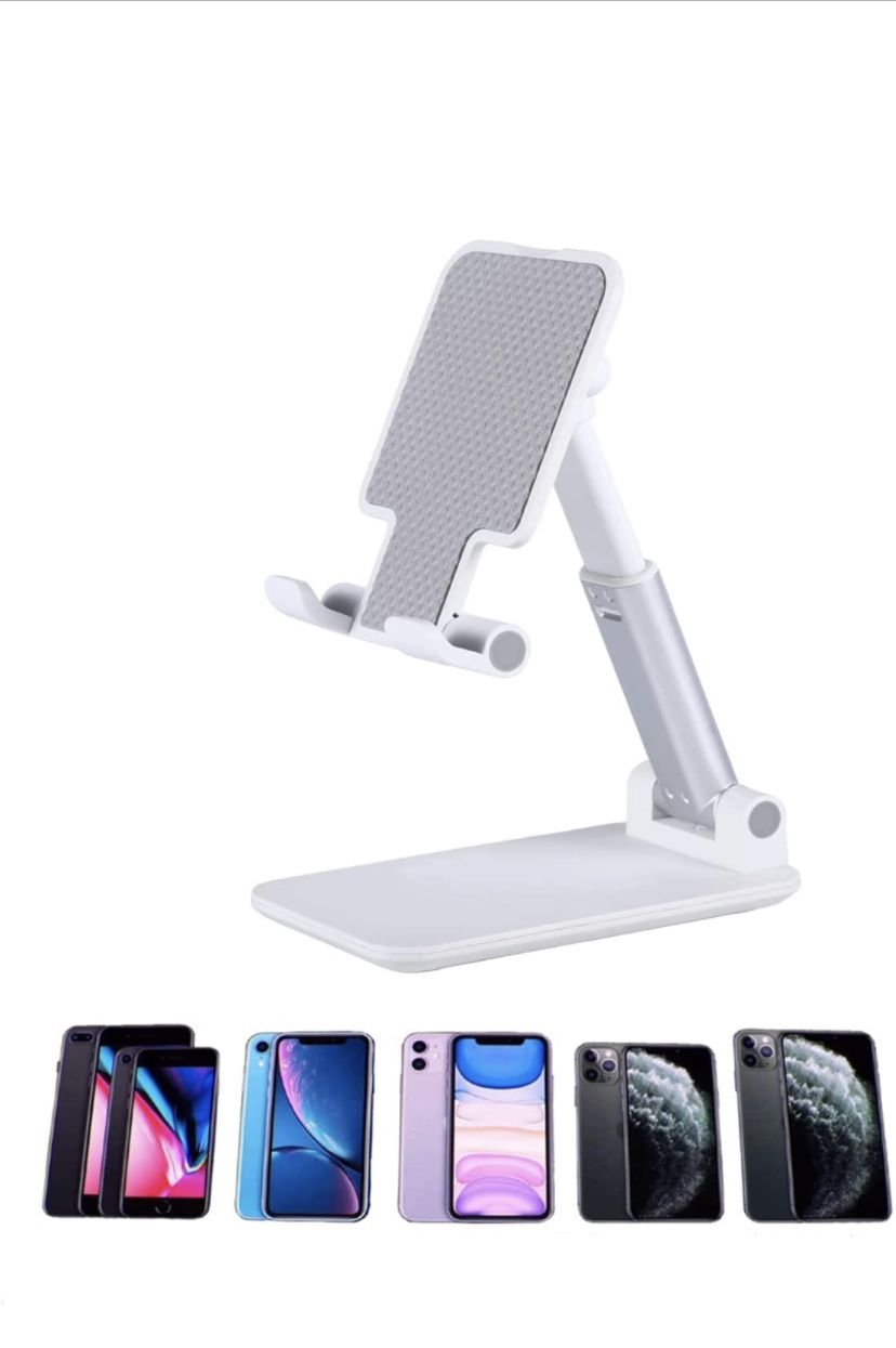 Foldable Cell Phone Stand ( 1 Pink + 1black)