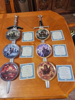 Lord of the Rings collectible plates