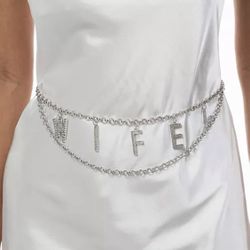WIFEY Belt And Bridesmaid Hanger 
