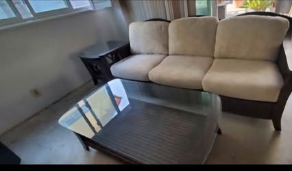 Rattan Couch Sofa Free