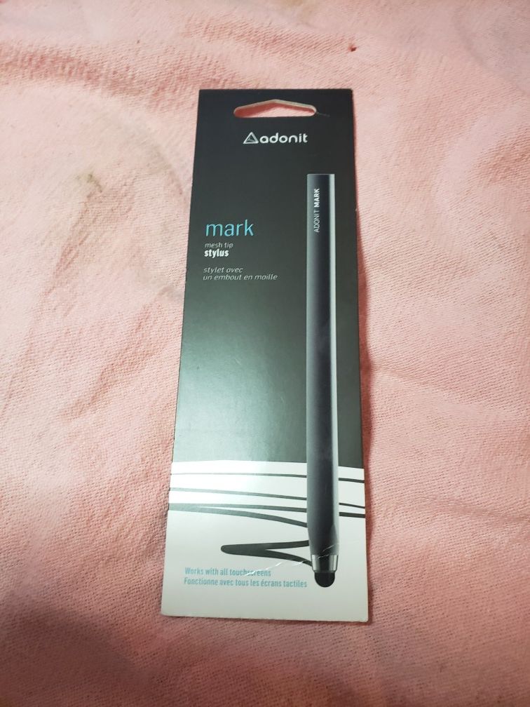 Adonit Mark Stylus Pen for iPad, iPhone, and Touchscreens - Black