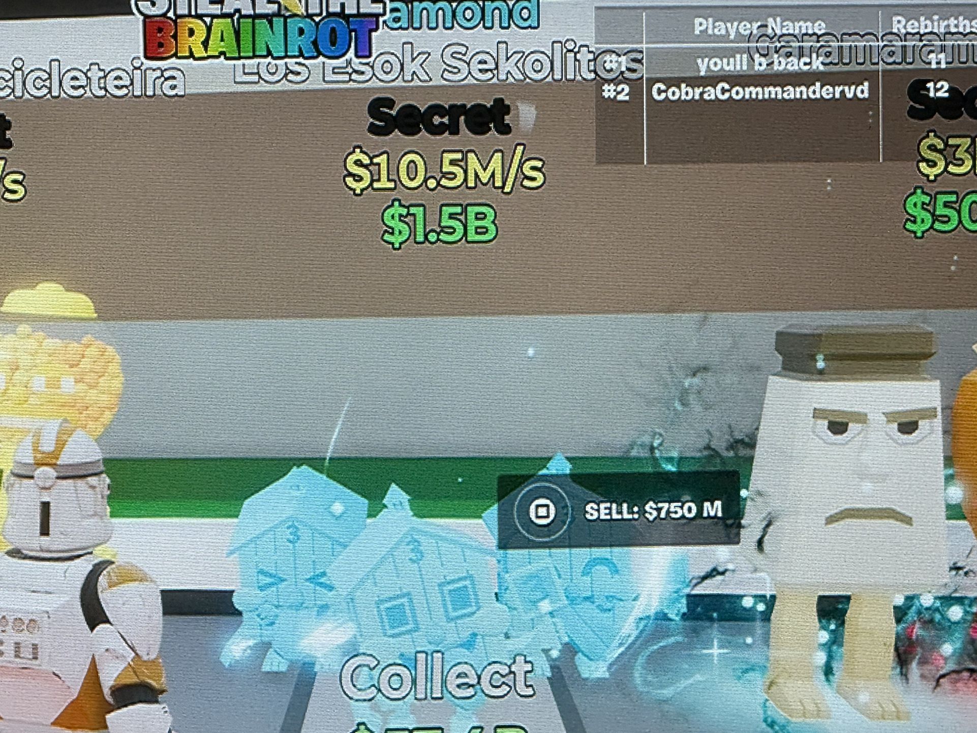 Diamond Los Esok Sekolites Secret Fortnite Steal A Brainrot