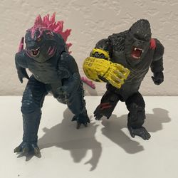Custom Godzilla X Kong: The New Empire Figures 2-Pack