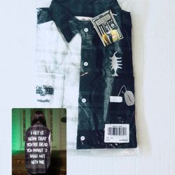 Cakeworthy Beetlejuice Delia Spoiler Flannel Unisex Size XXL