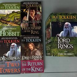 Hobbit & Lord of the Rings Trilogy JRR Tolkien Books LOTR $10 for All