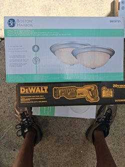 🔥 🔥  Boston Harbor 2-Pack 13" Flush Mount Lights