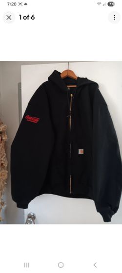 Black Carhartt Jacket Size 3xl