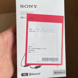 Sony Witless Headphones 