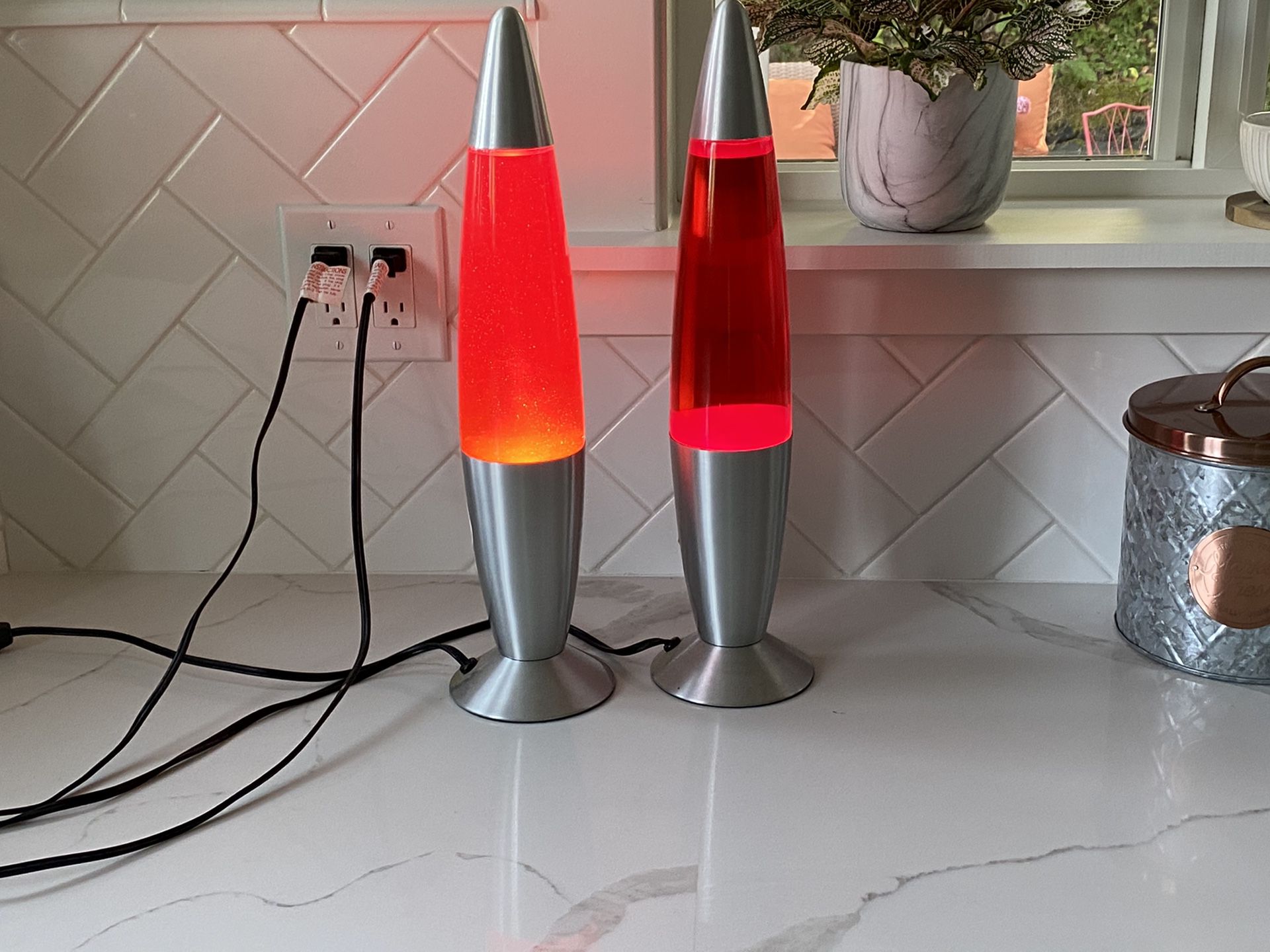 **** Two cool lava lamps