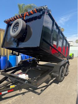 Smooth dump trailer