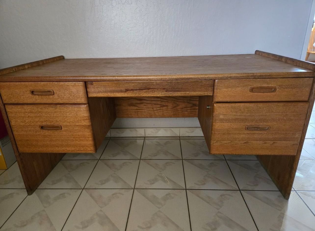 Wood Desk 