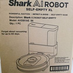Shark AI Robot Self-Empty Vaccum 