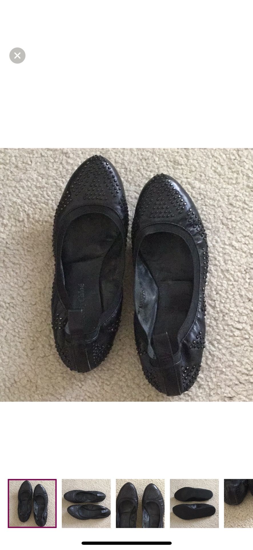 See By Chloe Studded Flats