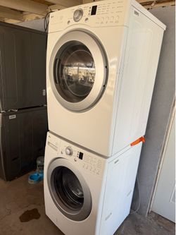 Lg washer and electric dryer Front Load stackable