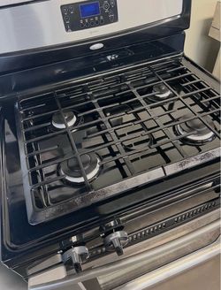 Whirlpool 30” Stainless Steel Gas Range – $450