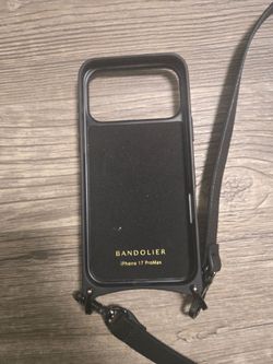 Pro max 17 phone case w shoulder strap