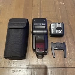 Canon Speedlite 580EX II & X1RC Receiver
