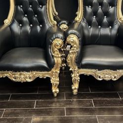 Thrones And Loveseat