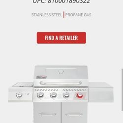 New Royal Gourmet 4-Burner Cabinet Gas Grill with Sear and Side Burner GA4402S
