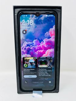 Cloud Mobile Stratus C8 32GB Black Smartphone 6.5" Display Android Open Box New