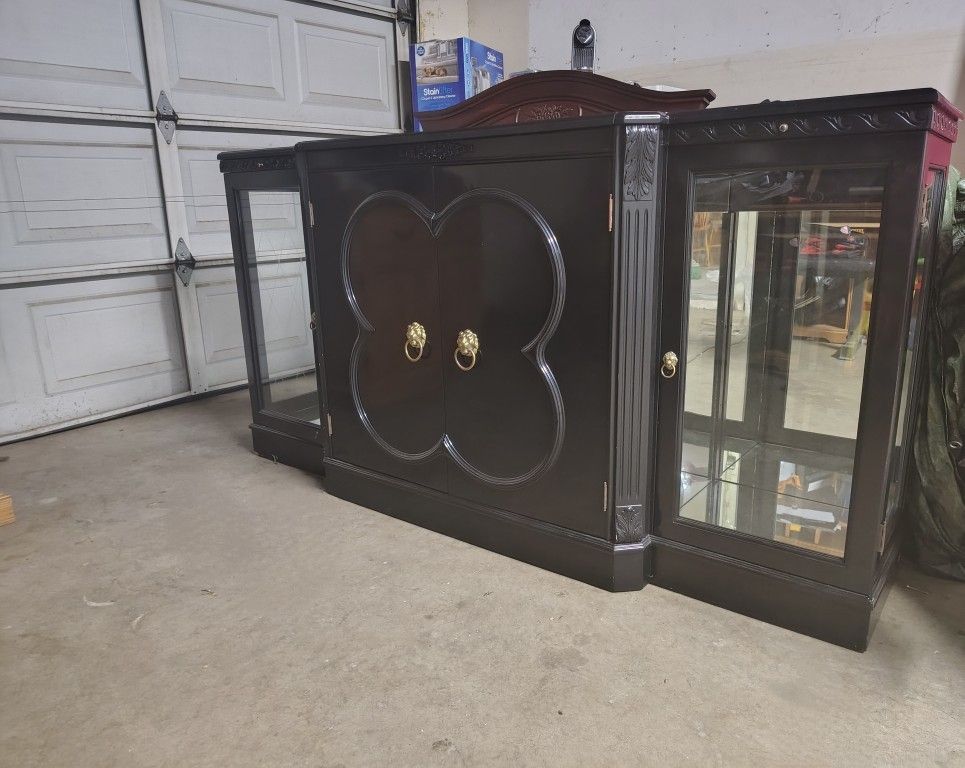 Kitchen Hutch  Cabinet Wine Hutch Buffet 