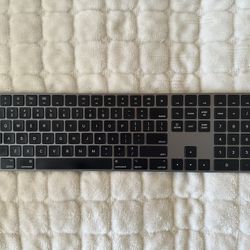 Apple Magic Keyboard A1843 Space Gray Numeric Keypad with Wireless Bluetooth