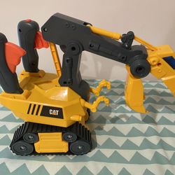 CAT Roarin’ Rex-Cavator Dino Excavator Toy – Works Great