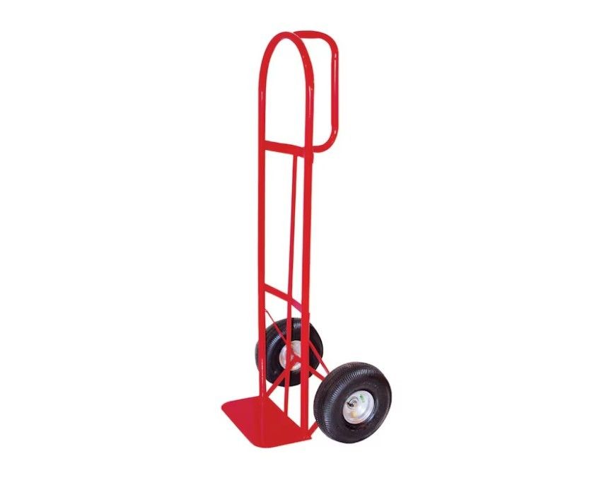 Milwaukee 800-lb Capacity 2 -Wheel Red Steel Heavy duty hand truck