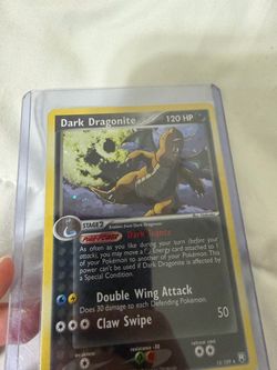Deck Exclusive EX team rocket returns dark dragonite holofoil