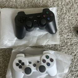 🎮 2 Wireless PS3 Controllers – DualShock 3, Bluetooth, Rechargeable! 🔥