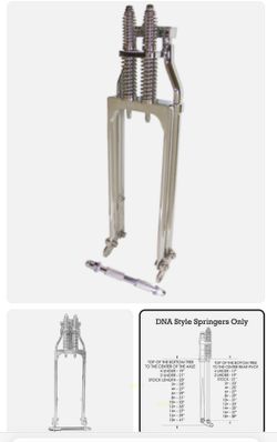 New DNA springer front end with 3/4” axle