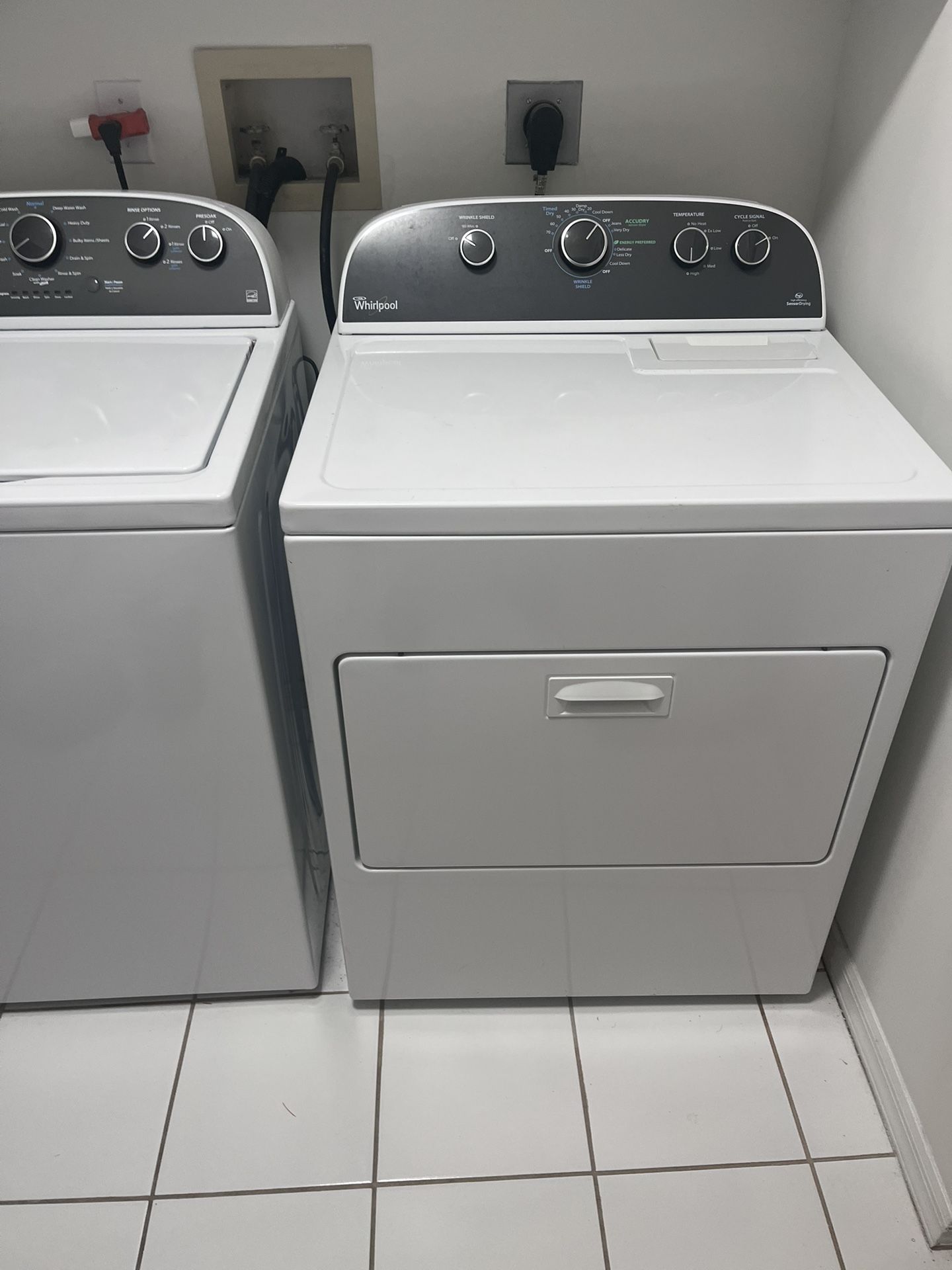 Whirlpool Washer/Dryer Set
