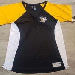 Pittsburgh Penguins Official NHL Women's 1x Shirt