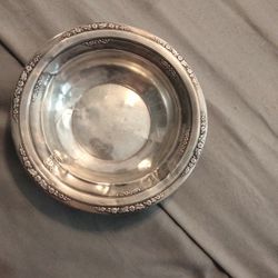 Real Silver Courtship Bowl