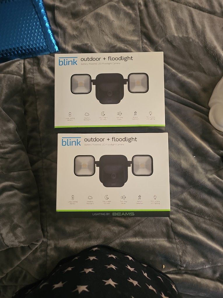 BRAND NEW. BLINK Floodlight Camera. NEVER OPENED