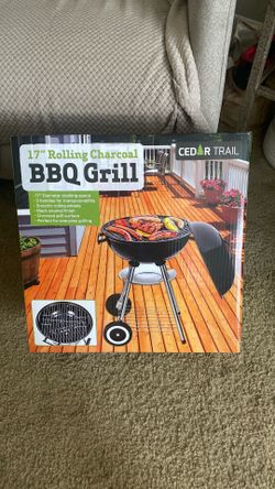 Cedar trail charcoal grill