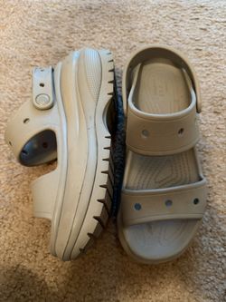 Platform Crocs Size 8