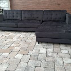 Black Sectional Couch