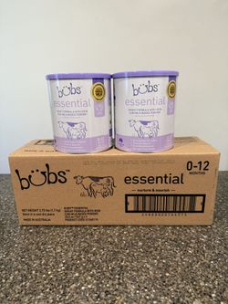 Bubs Essential Baby Formula